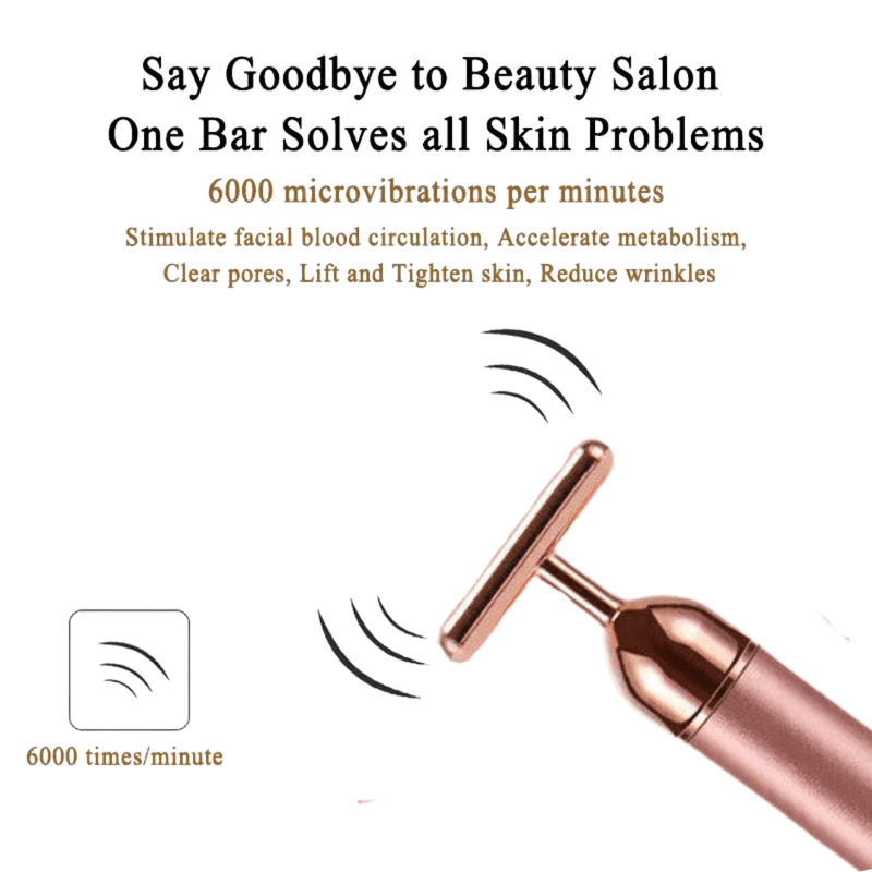 Eye Design 4-in-1 Electrical Jade Beauty Bar Face Massager Tool