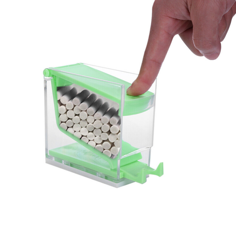 Eye Design Dental Cotton Roll Dispenser Storage Box