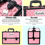Diamond Pink Portable Cosmetic Beauty Case (Limited Edition)