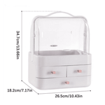 Portable Dust-proof Desktop Drawer Cosmetics Storage