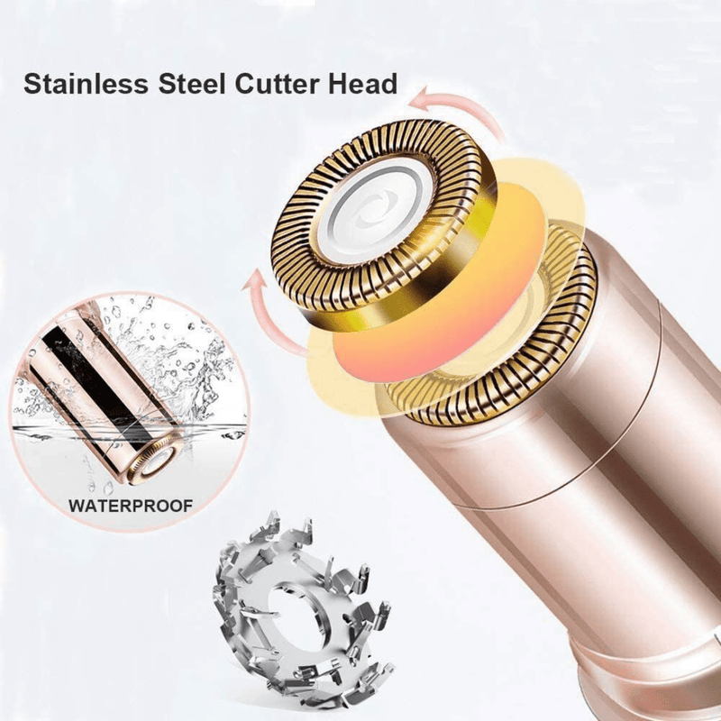 Eye Design Rechargeable Finishing Touch Women's Painless Hair Remover