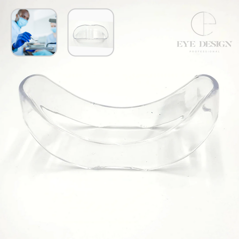 Eye Design Transparent Plastic Mouth Sheath