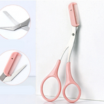 Eye Design Eyebrow Trimming Knife With Comb