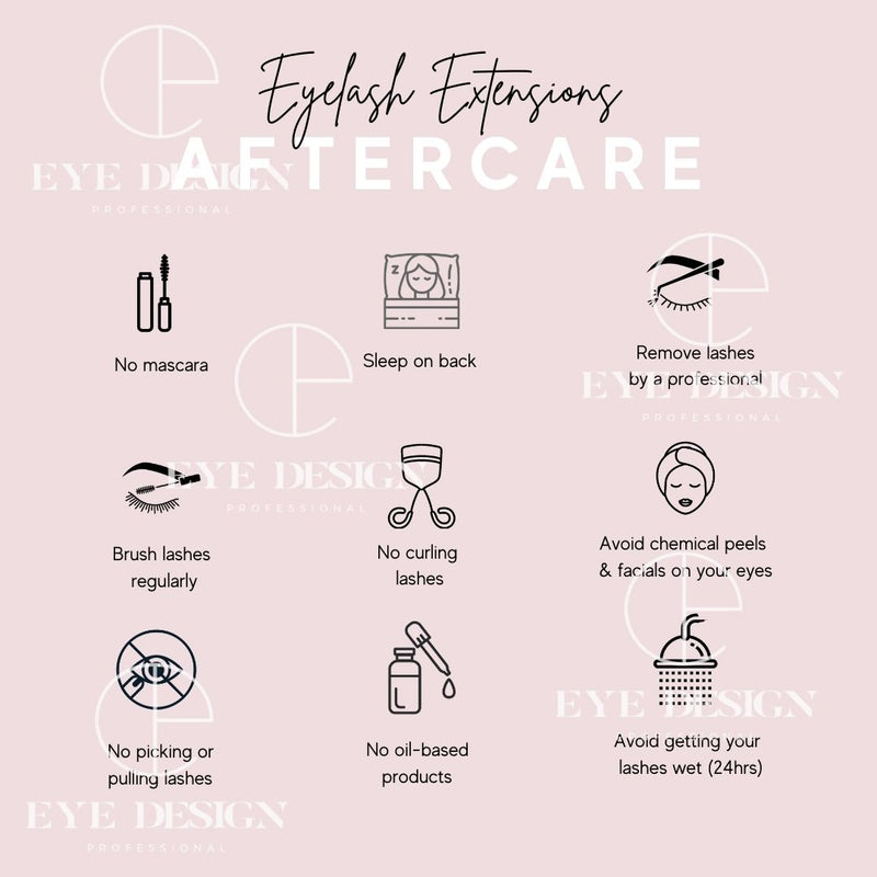 Eyelash Extensions Aftercare