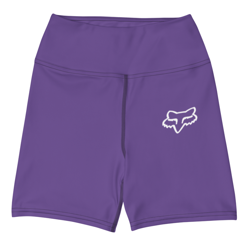 Fox-Legging-Yoga-Short-Purple