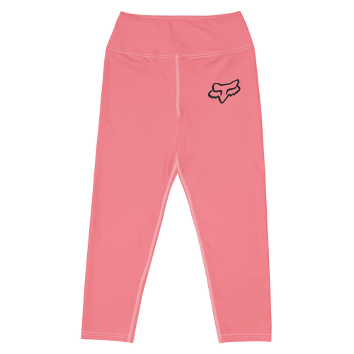 Fox-Yoga-Capri-Leggings-Pink