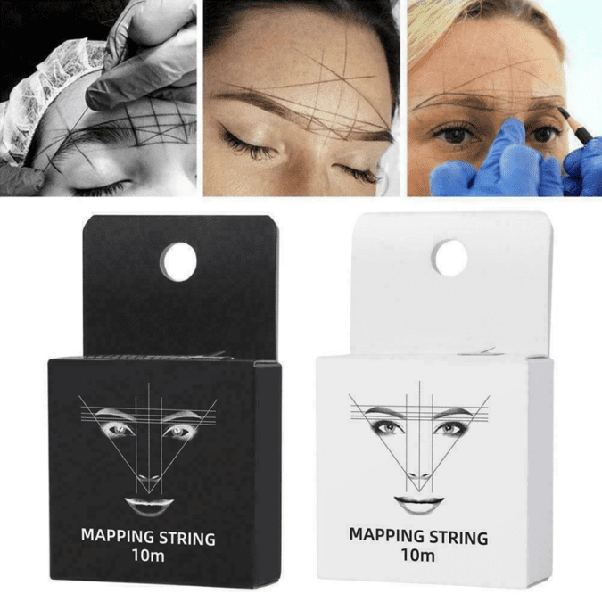 Eye Design Pre-inked Brow Mapping Thread