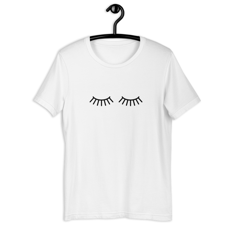 Eyelashes Unisex T-shirt