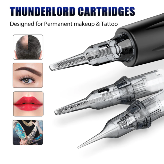 1201RL 0.35mm Cosmetic Tattoo Cartridge Needles