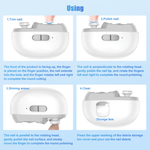 2 In 1 Rechargeable Electric Nail Clipper Grinding and Polishing Tool