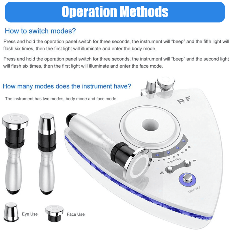 Eye Design 2 in 1 RF Face Lifting Beauty Machine