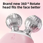 3D Roller Electric Silicone Facial Massager