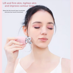 3D Roller Electric Silicone Facial Massager