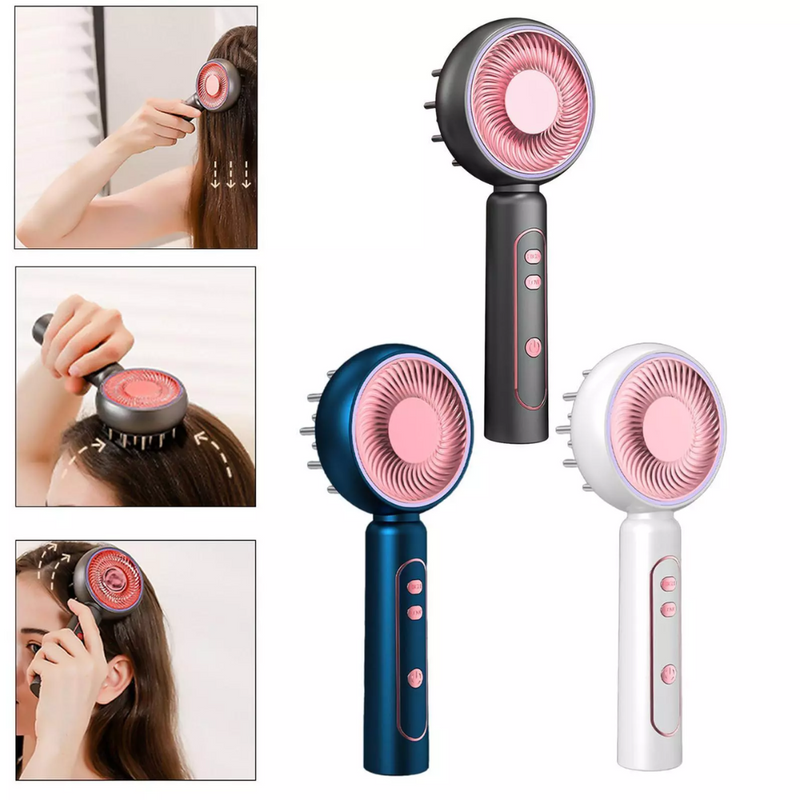 3 In 1 Multi Microcurrent Red Light Therapy Scalp Massage Comb