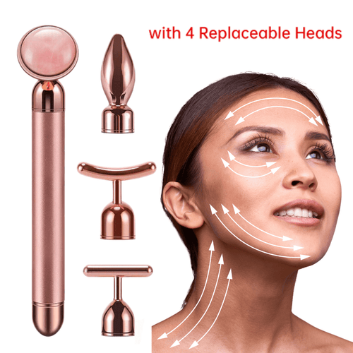 4-in-1 Electrical Jade Beauty Bar Face Massager Tool