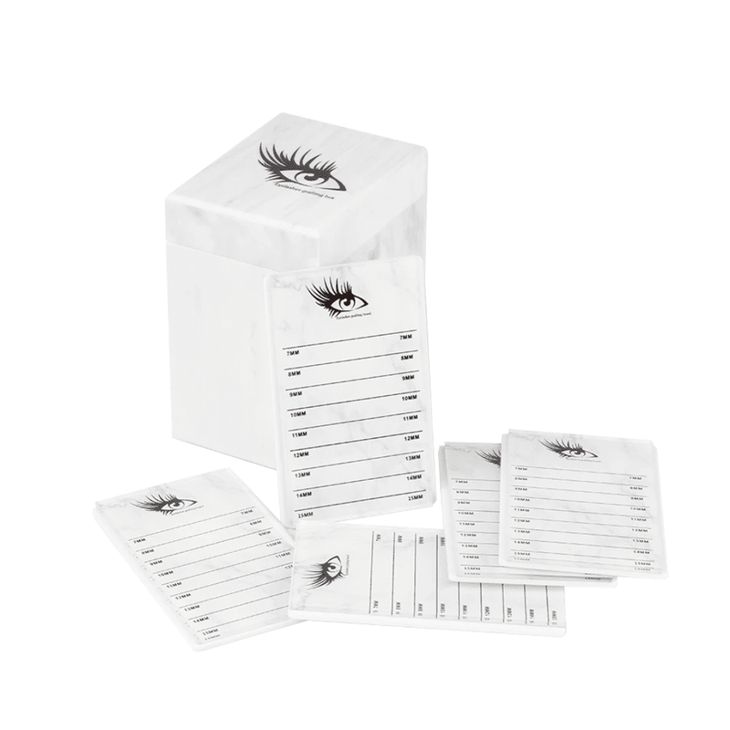 Eye Design 5-layer Acrylic Eyelash Storage Organizer Box