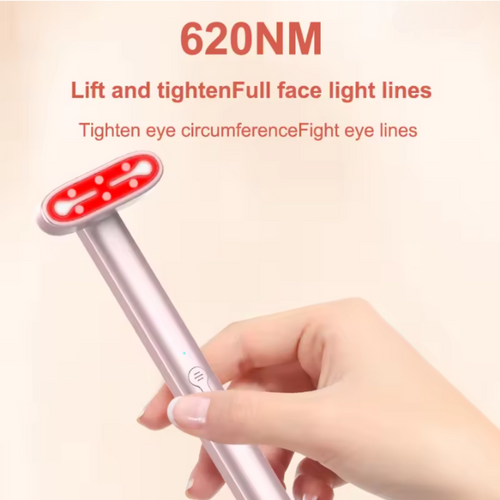 7 Colors Red Light Therapy Facial Wand