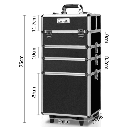 7 in 1 Portable Cosmetic Beauty Makeup Trolley