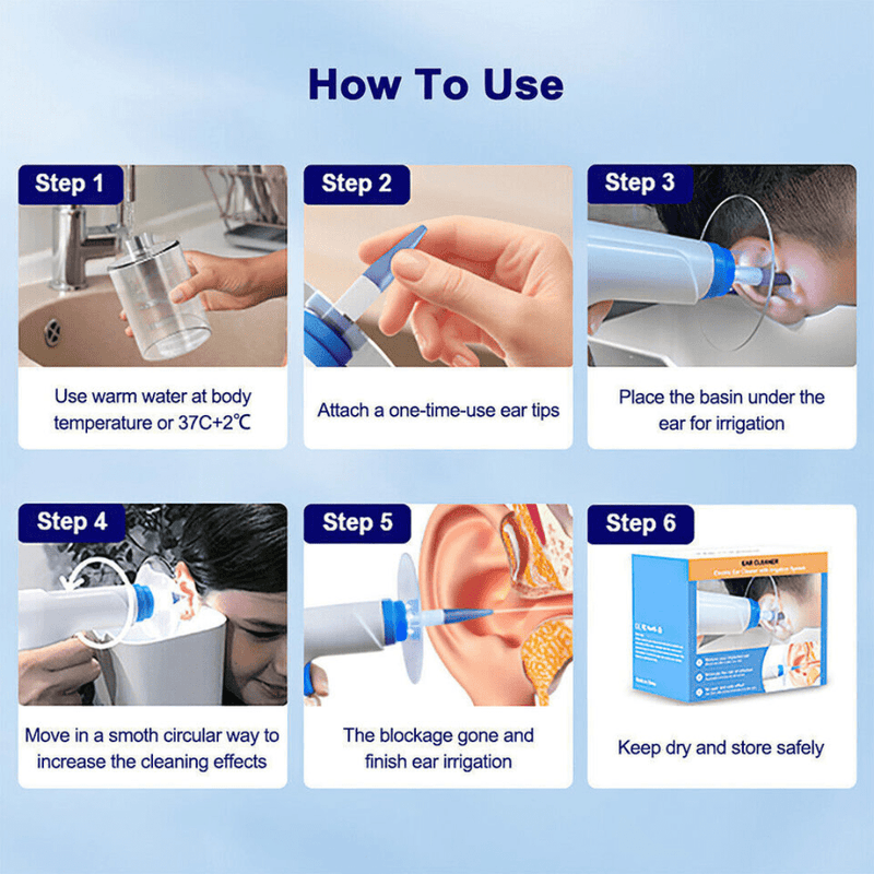 Automatic Electric Irrigation Flushing Ear Wax Removal