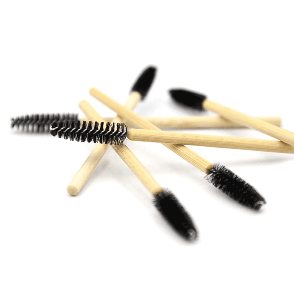 Beiqili 50PCS Disposable Eco-Friendly Bamboo Handle Eyelash Brush Mascara  Wand Lash Brush Applicator Spoolies Hisopos Swabs - China Mascara Wands and  Bamboo Mascara Brush price