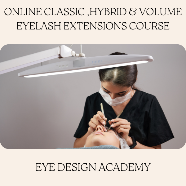 EYELASH EXTENSIONS ONLINE COURSE