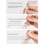Eye Design Cordless Nail Drill Machine Art File Manicure Kit (NEW VERSION)