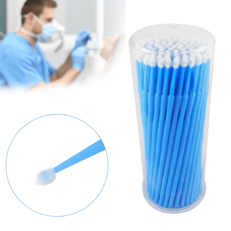 Disposable Micro Brushes Swabs 100pcs - EEB01