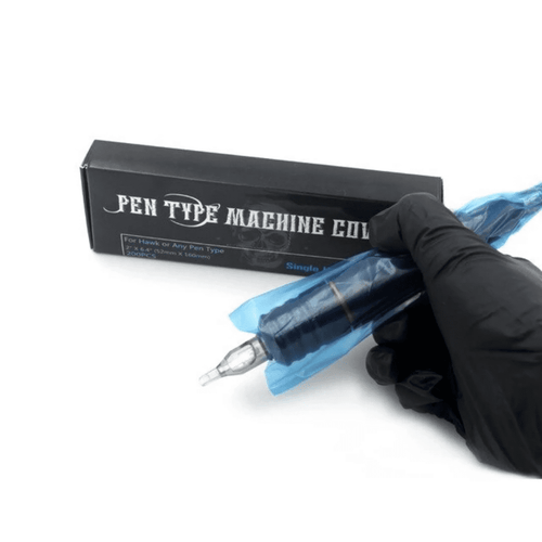 EZ Tattoo Pen Machine Cover & Disposable Pigment Cup Rings