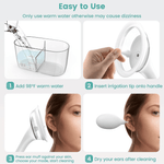 Electric Irrigation System Safety Ear Wax Removal