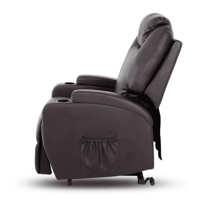 Lalee Leather Electric Lift Armchair Heating Recliner