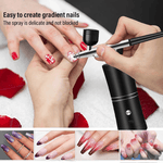 Eye Design Portable Airbrush Nails Compressor For Nail Art