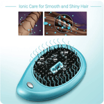 Portable Anti-Static Ionic Electric Massager Hair Brush Comb