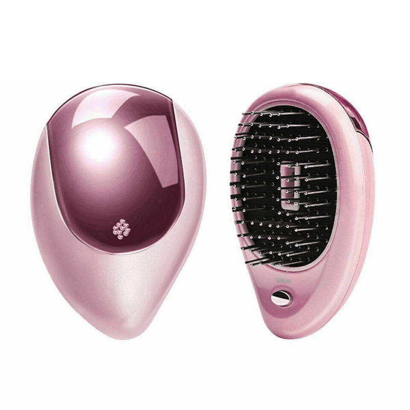 Portable Anti-Static Ionic Electric Massager Hair Brush Comb