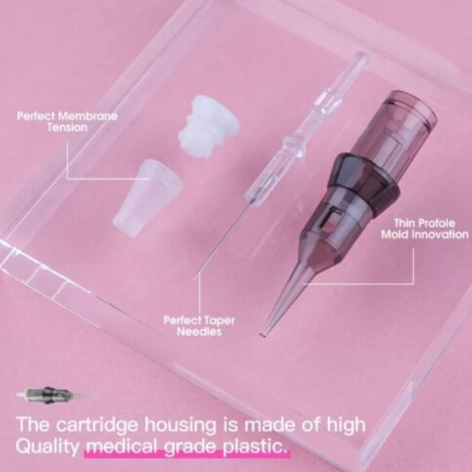 XNET Trex Tattoo Cartridge Needles 20pcs 1RL 3RL 1RM 5RM Disposable  Sterilized Safety Tattoo Needle for Cartridge Machines Grips Size: 1009RL  0.3mm | Uquid shopping cart: Online shopping with crypto currencies