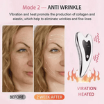 Rechargeable Electric Hot Vibration Face And Neck Massager