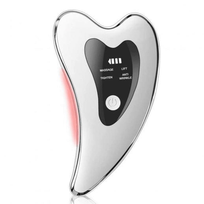 Rechargeable Electric Hot Vibration Face And Neck Massager