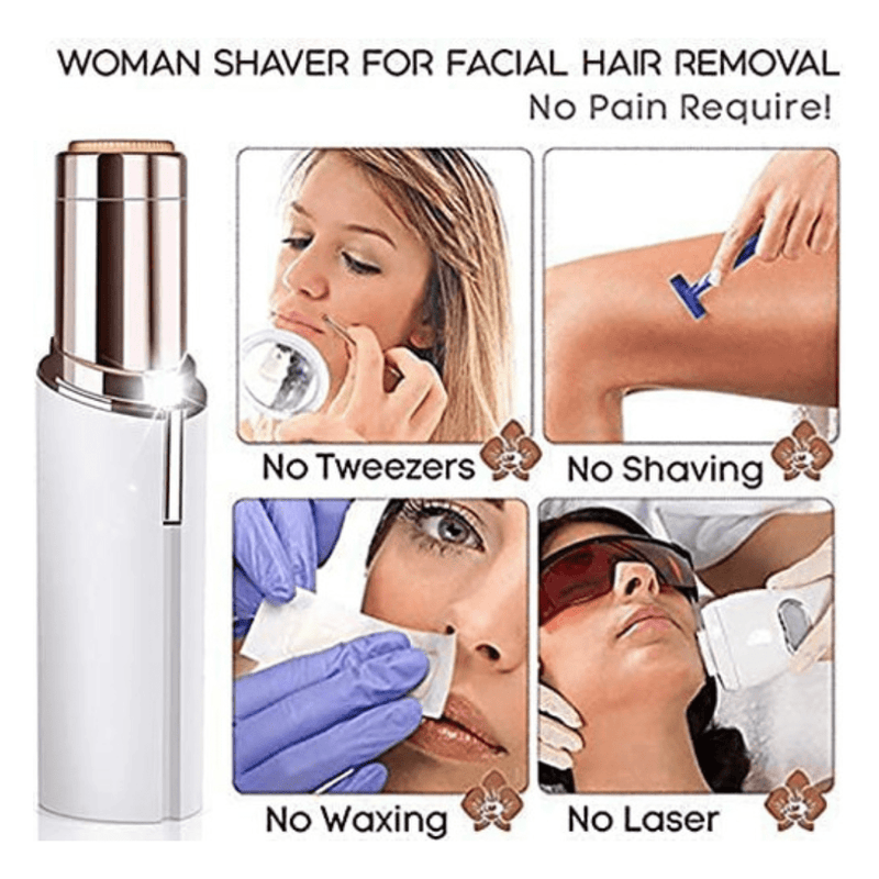 Rechargeable Finishing Touch Women's Painless Hair Remover