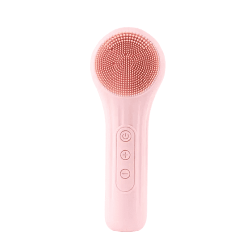 Rechargeable Silicone Ultrasonic Waterproof Facial Cleansing Scrubber