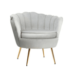 Retro Velvet Armchair Lounge