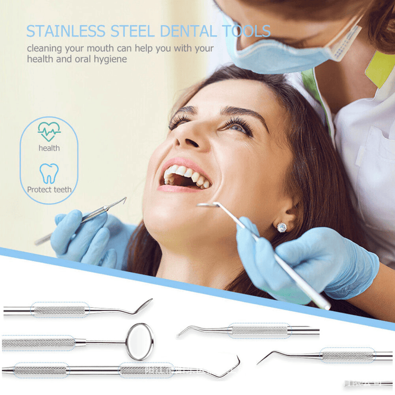 Stainless Steel Dental Care Tools Set