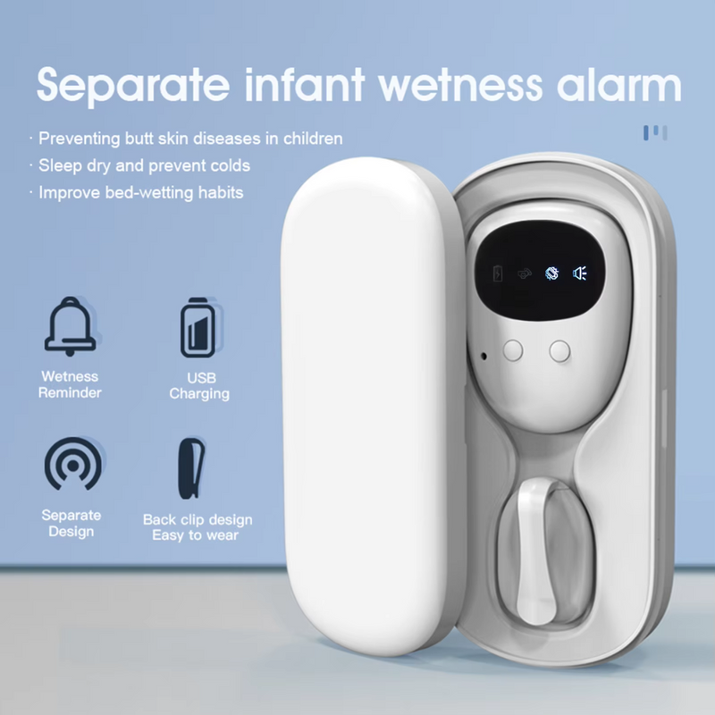 Wireless Bedwetting Kids Vibrating Reminder Alarm Pee Alarm