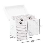 Eye Design 10-layer Acrylic Eyelash Storage Organizer Box