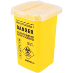 Eye Design 1L Sharps Container Yellow
