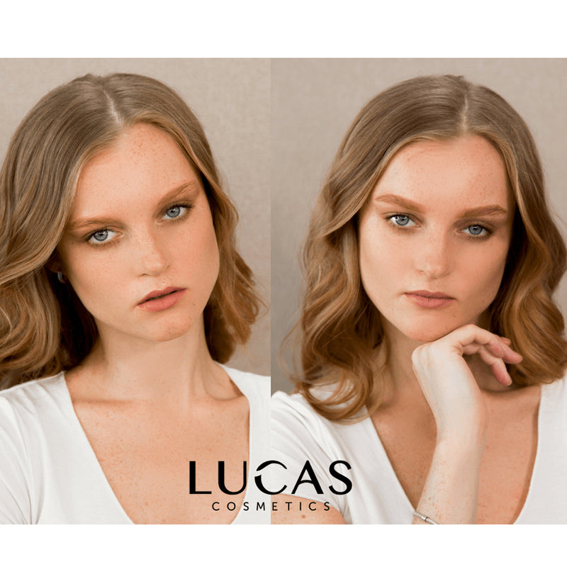 LUCAS Premium HD Eyebrow Henna - Amber Brown