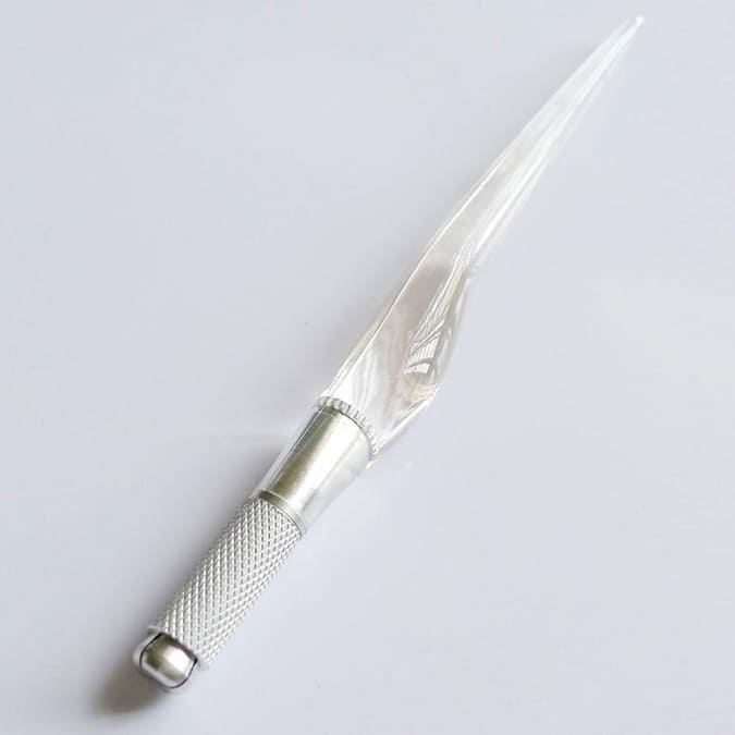 Eye Design Clear Microblading Pen Handle