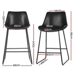 Laios Metal Dining Chair Bar Stool