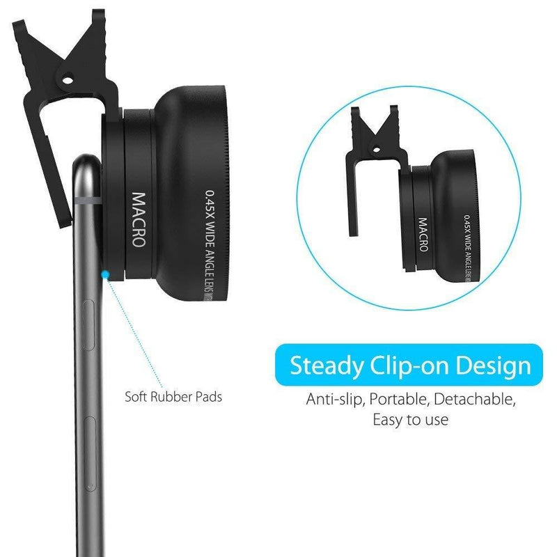 2 in 1 Clip-on Macro & Wide Angle Lens 3
