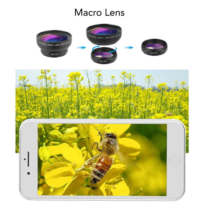 2 in 1 Clip-on Macro & Wide Angle Lens 2