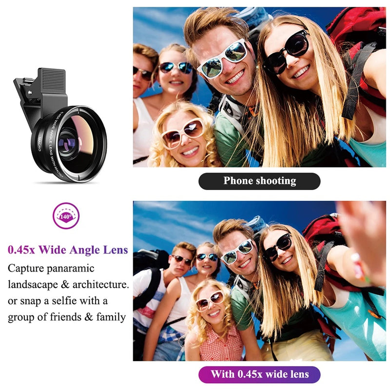 2 in 1 Clip-on Macro & Wide Angle Lens 6