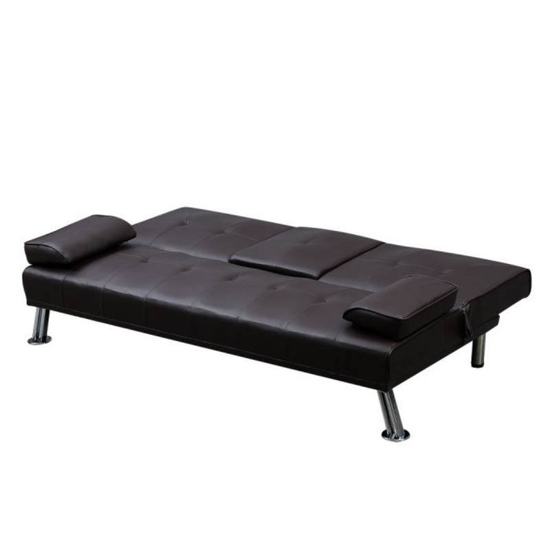 Adjustable-Leather-Sofa-Bed-with-3-Seater-Cup-Holder-2
